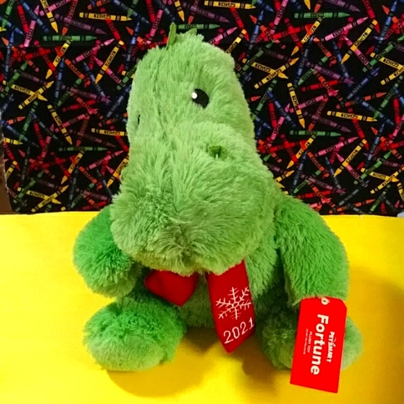 Petsmart Dog Petsmart 22 Dog Plush Toy Fortune The Dinosaur Squeaks